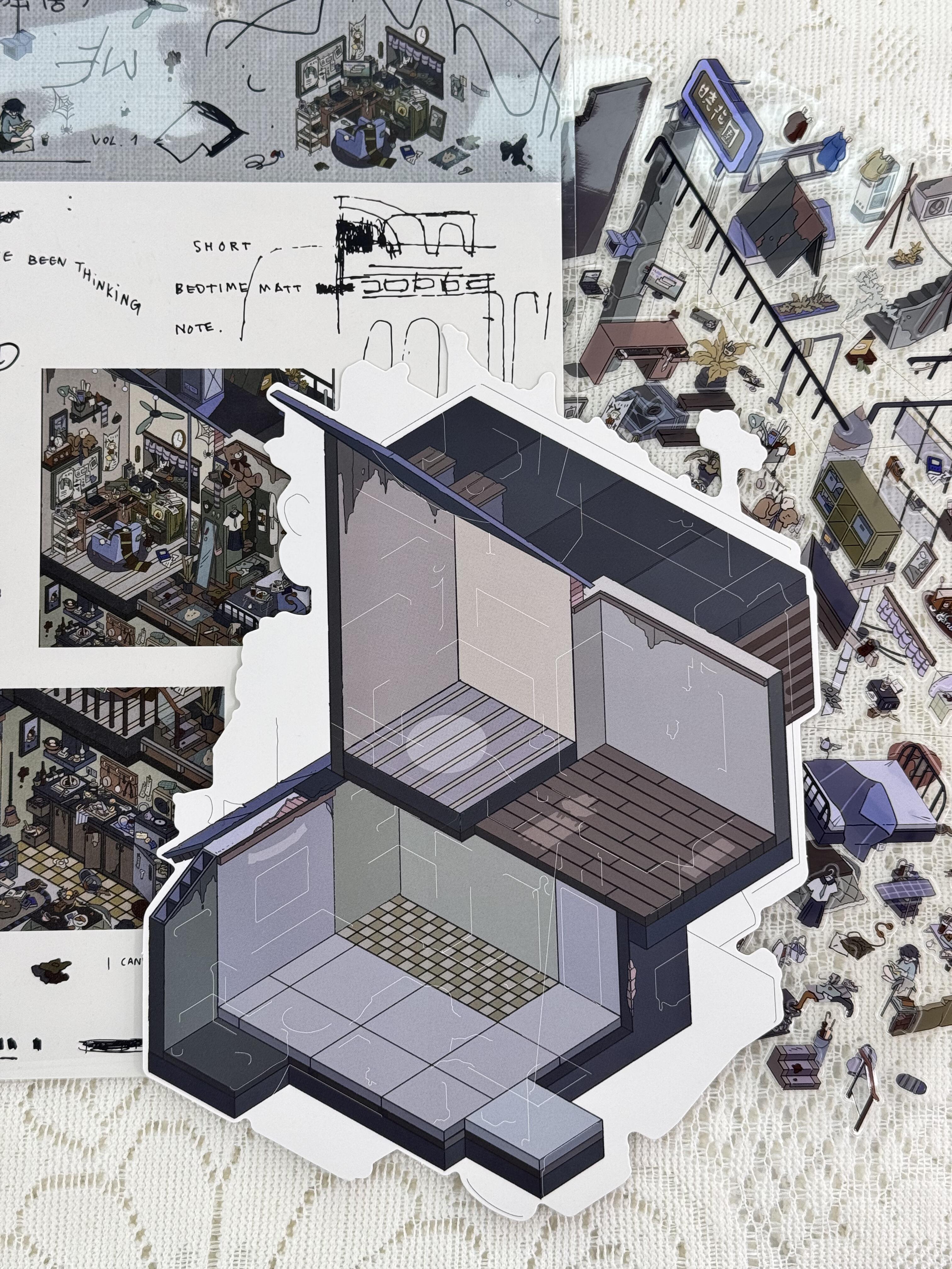 #180 Xiao's garden 30.0(Size:M-L)