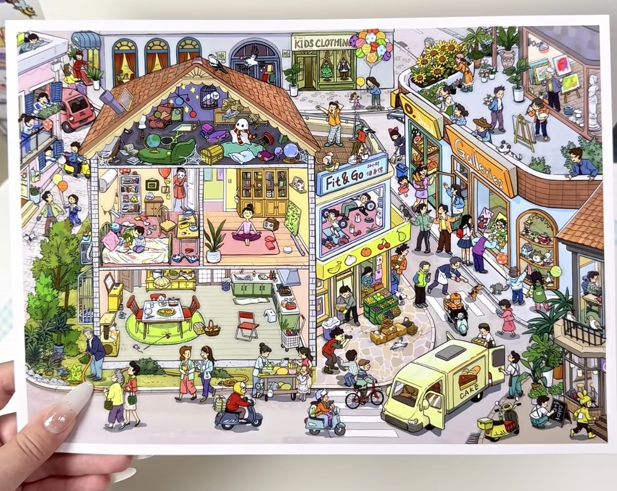 #301 Morning market(Size:XL)