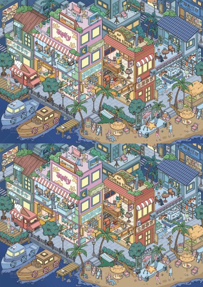 #106 Coast Park （Size:XL)