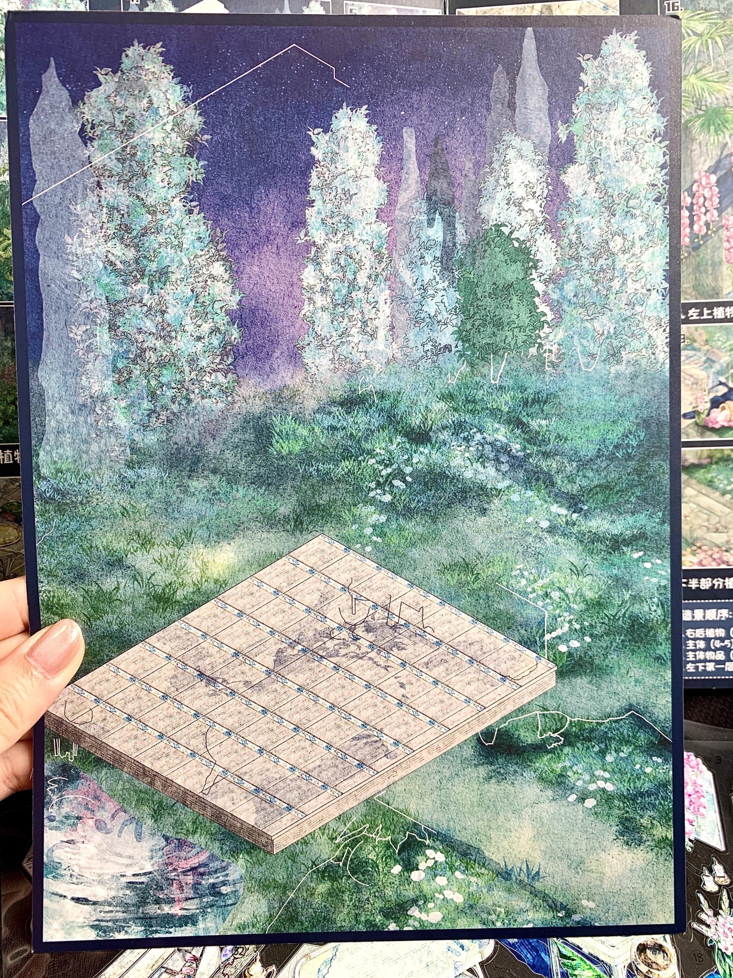 #322 Backyard Garden（Size:XL)