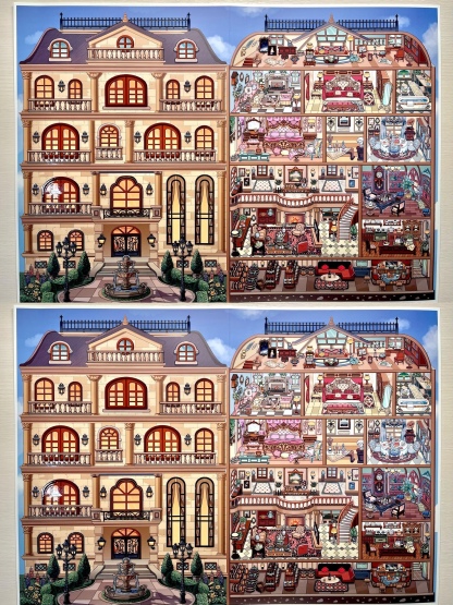 #195 Vintage mansion (Size:XXL)