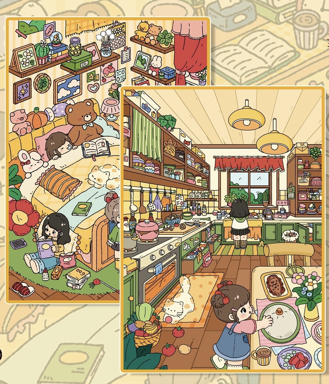 #168 Girls Bedroom and kitchen