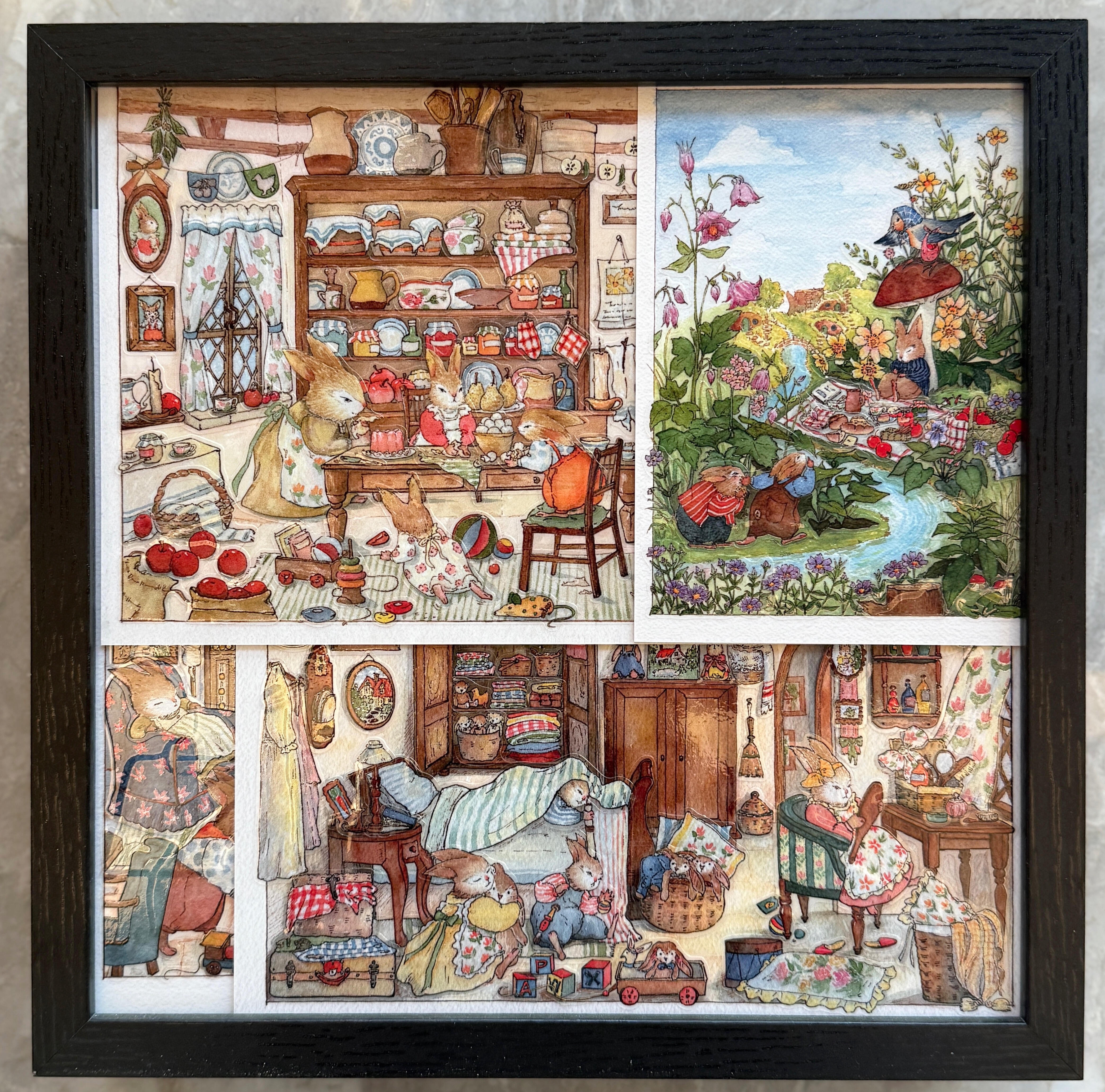 #281 Bunny little cottage(Size:L)