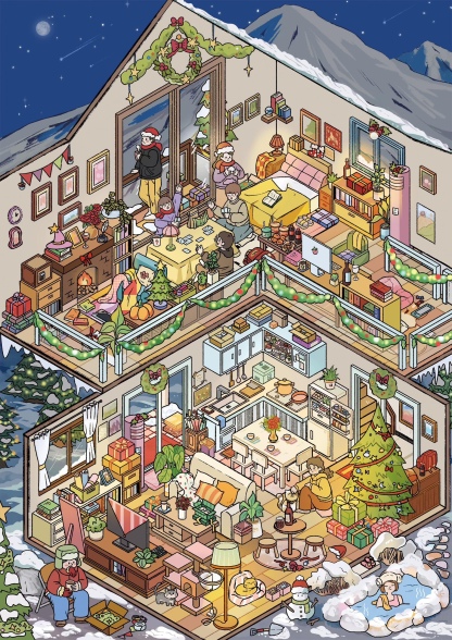 #125 Moyu holiday series 2.0(Size:L)