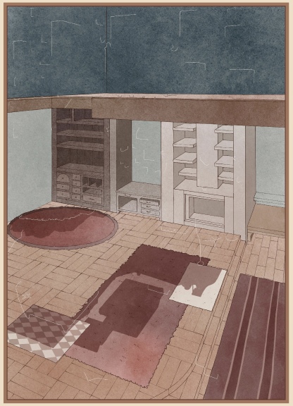 #234 Christmas cottage (Size:XL)