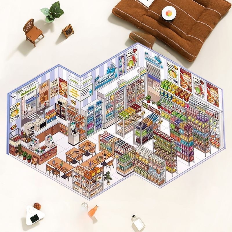 #304 Half price today only!!! Immersive sushi&convenient store(Size:XL)