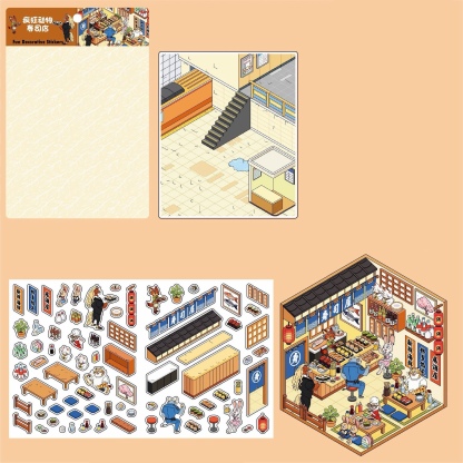 #263 Zootopia scenes (Size:M)