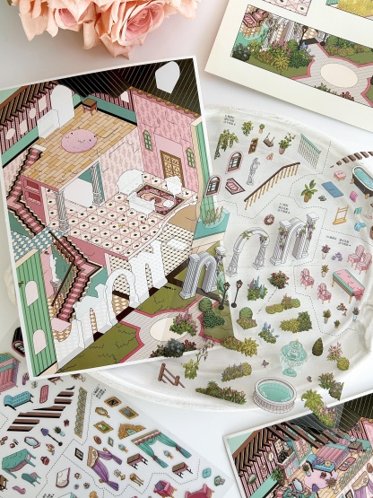 #297 My little cottage 17.0(Size:L)