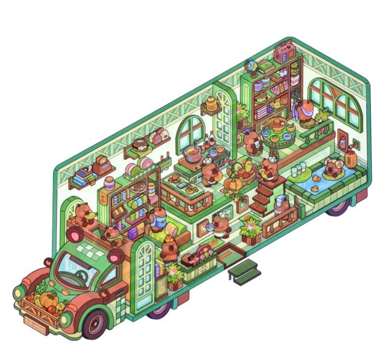 #147 Animal Caravan（Size:M)