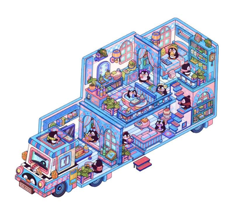 #147 Animal Caravan（Size:M)