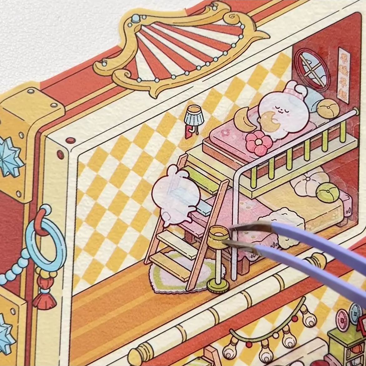 #157 The Magical Little World(Size:S)