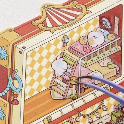 #157 The Magical Little World(Size:S)