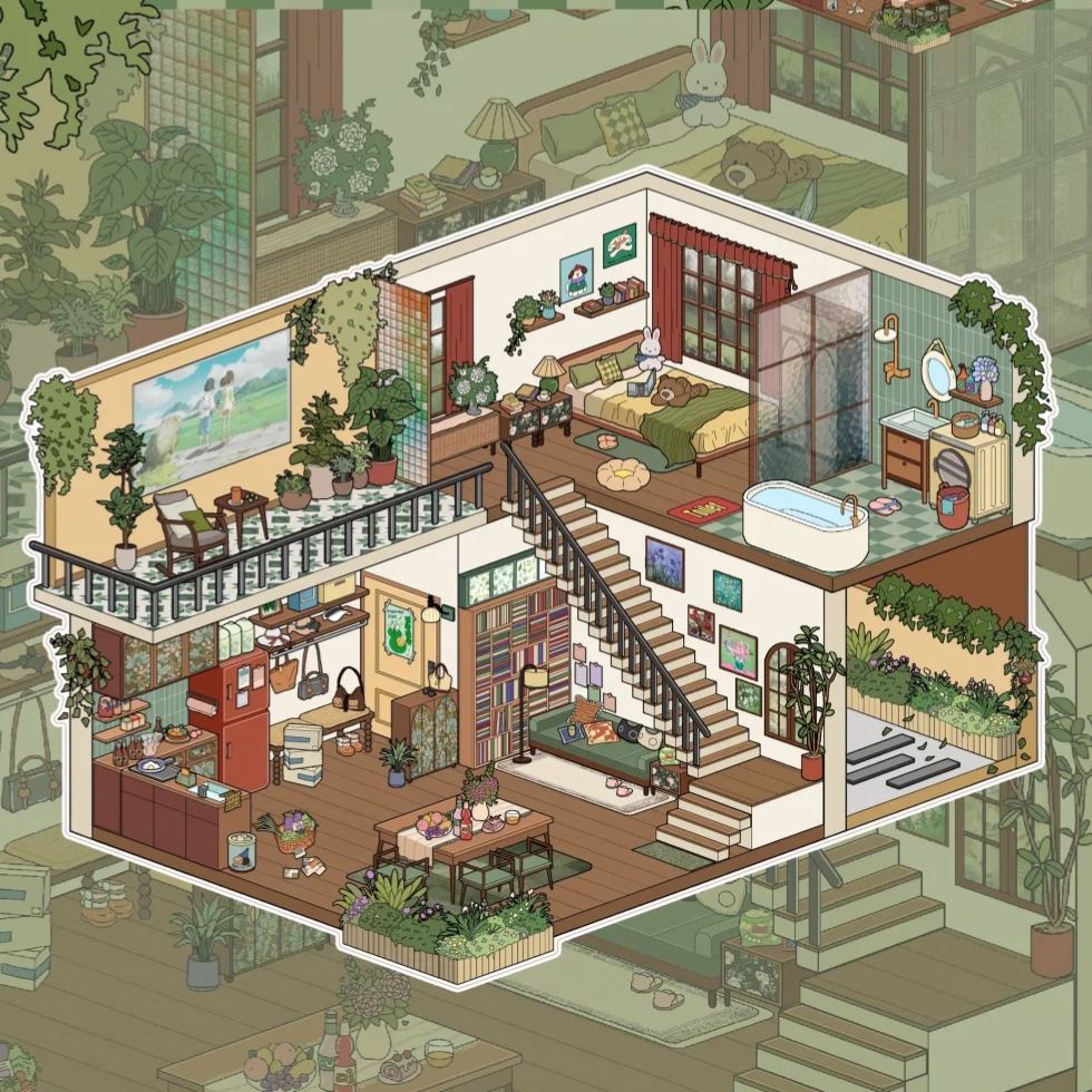 #191 Lazy Cabin (Size:L)