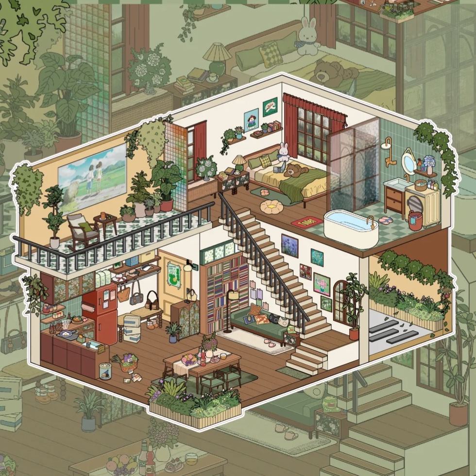 #191 Lazy Cabin (Size:L)