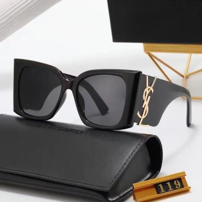 Αυθεντικά γυαλιά ηλίου Yves Saint Laurent 2024 [Θήκη καθρέφτη + γυαλιά]