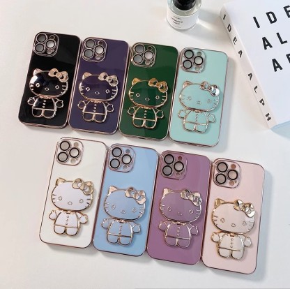 Θήκη τηλεφώνου Hello Kitty με βάση καθρέφτη