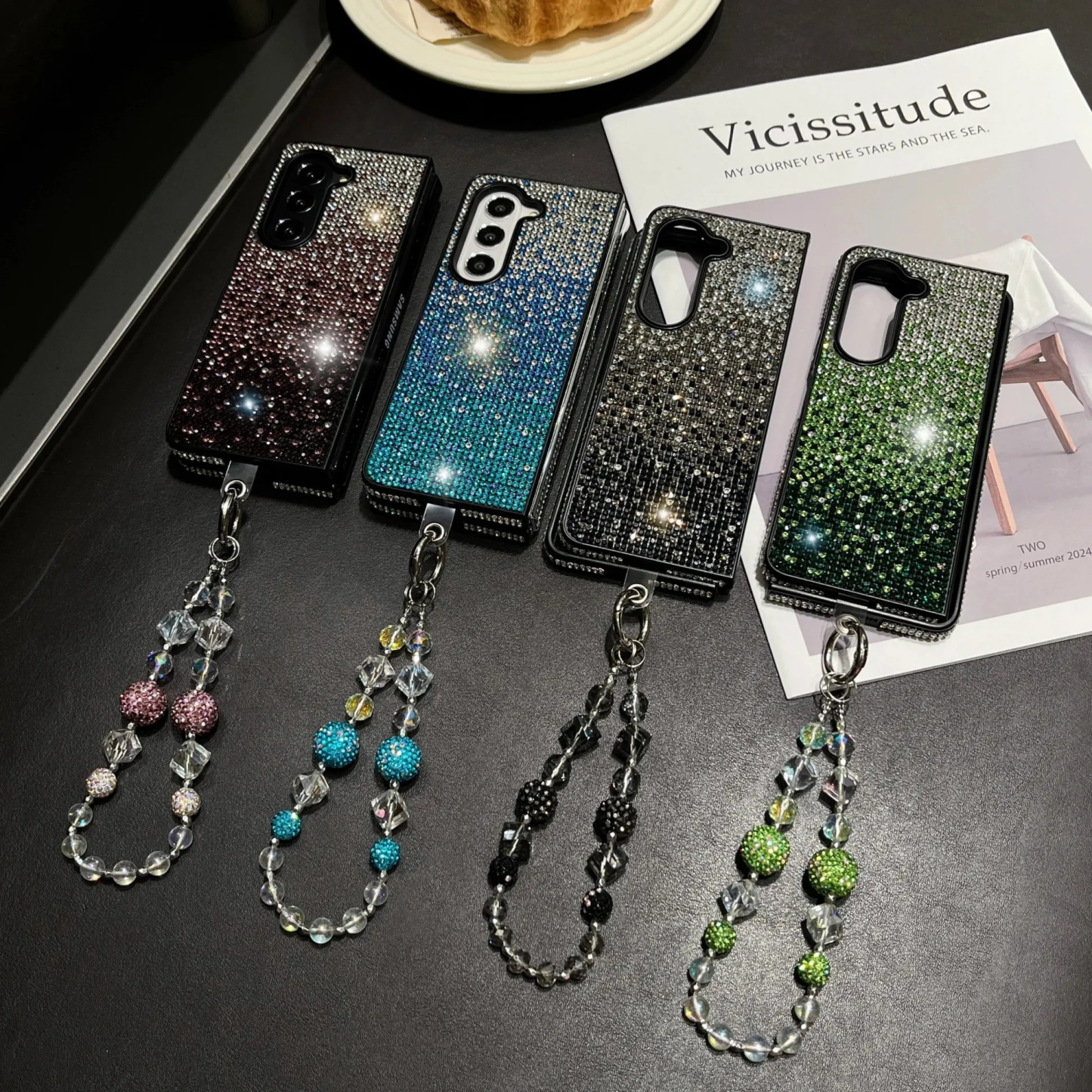 Husă de lux Diamond pentru seria Samsung Galaxy Z Fold