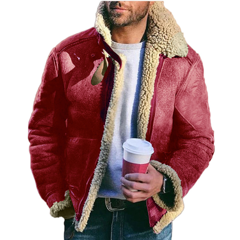 Δερμάτινο και κασμιρένιο bomber jacket
