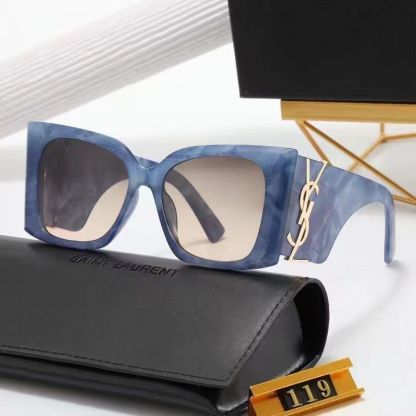 Αυθεντικά γυαλιά ηλίου Yves Saint Laurent 2024 [Θήκη καθρέφτη + γυαλιά]