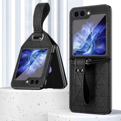 Cea mai recentă husă din piele pentru telefonul mobil Samsung Galaxy Z Flip 5/Z Flip 6