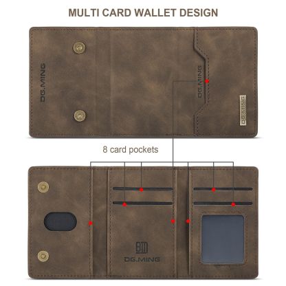 Husa portofel din piele detasabila 2 in 1 pentru Samsung Galaxy
