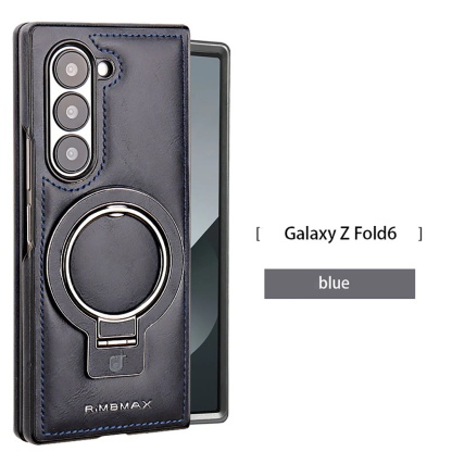 Δερμάτινη μαγνητική βάση Premium θήκη τηλεφώνου για το Galaxy Z Fold 6/5/4/3