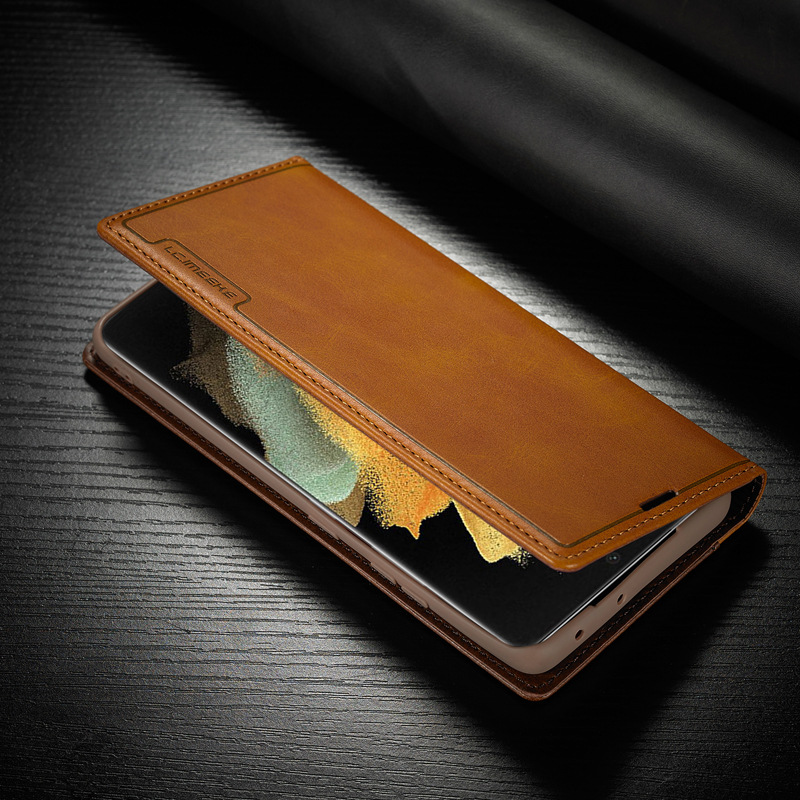 Husă de lux din piele pentru telefon mobil Samsung S23/S22/S21 4-în-1