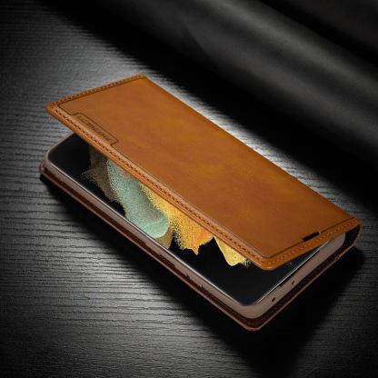 Husă de lux din piele pentru telefon mobil Samsung S23/S22/S21 4-în-1