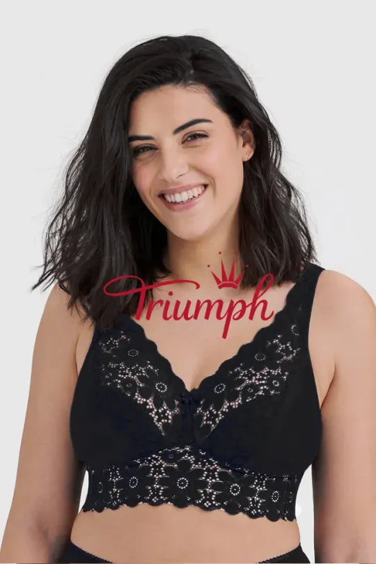 Triumph - 3 szt. (75A-110F) 💝Wygodny biustonosz bez fiszbin