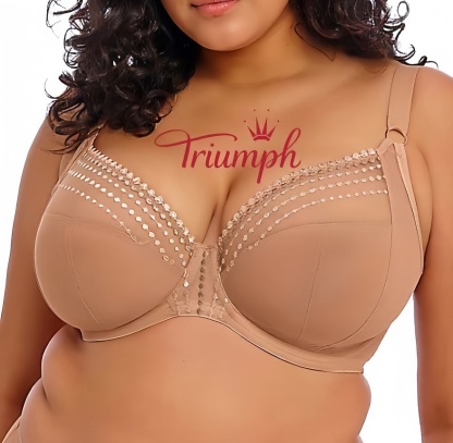 Triumph® - (3 τεμ.)🔥 2024 Νέο Σουτιέν με Δαντελένιο Κεντημένο Full Cup με τις καλύτερες πωλήσεις