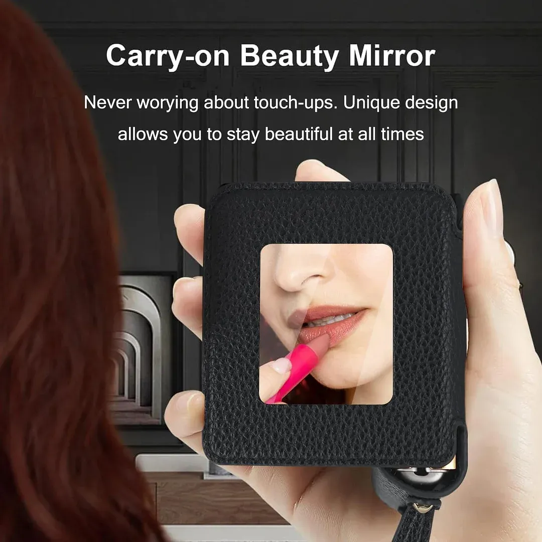 Κατάλληλο για Samsung ZFlip6/5/4/3 δερμάτινη ηλεκτρολυμένη θήκη κινητού τηλεφώνου all-inclusive κατά της πτώσης