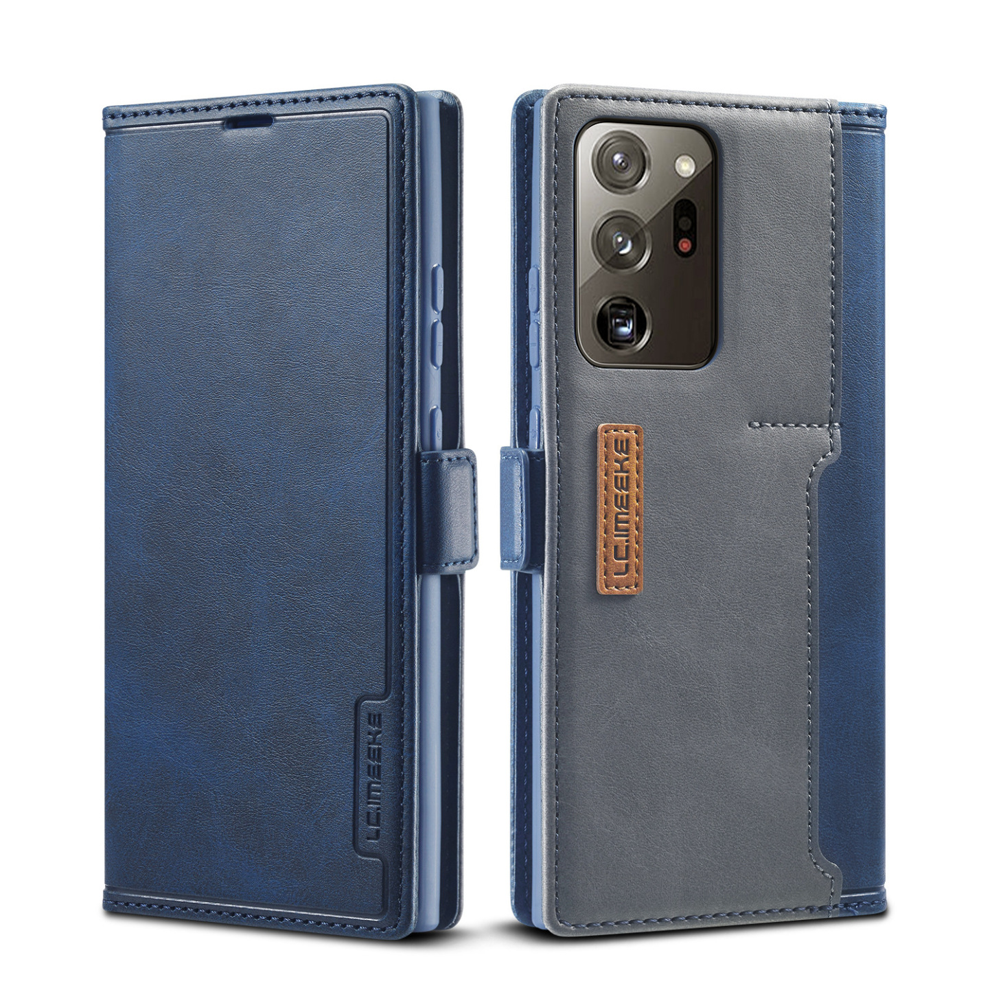 Husă de lux din piele pentru telefon mobil Samsung S23/S22/S21 4-în-1