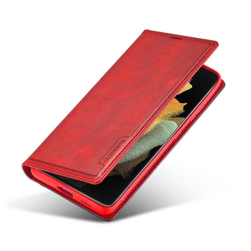 Husă de lux din piele pentru telefon mobil Samsung S23/S22/S21 4-în-1