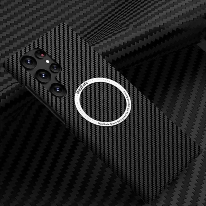 CAZĂ MAGNETICĂ CARBON PENTRU SAMSUNG S23 S22 S21 ULTRA PLUS 5G