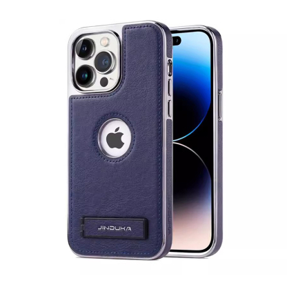 Husă pentru telefon cu suport invizibil din piele creativă