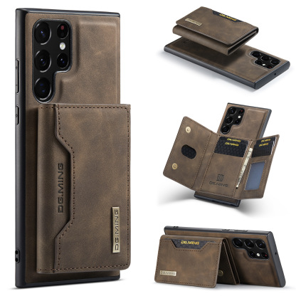 Husa portofel din piele detasabila 2 in 1 pentru Samsung Galaxy