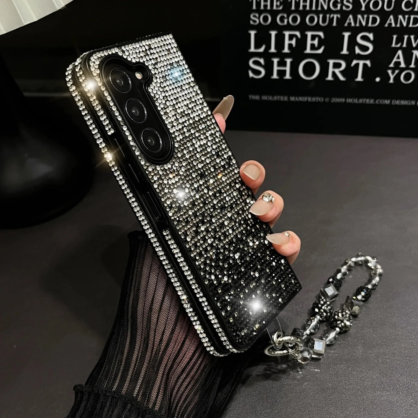 Husă de lux Diamond pentru seria Samsung Galaxy Z Fold