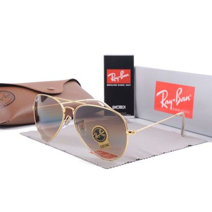 Γνήσια γυαλιά ηλίου Ray-Ban 2024 【Θήκη καθρέφτη + γυαλιά】