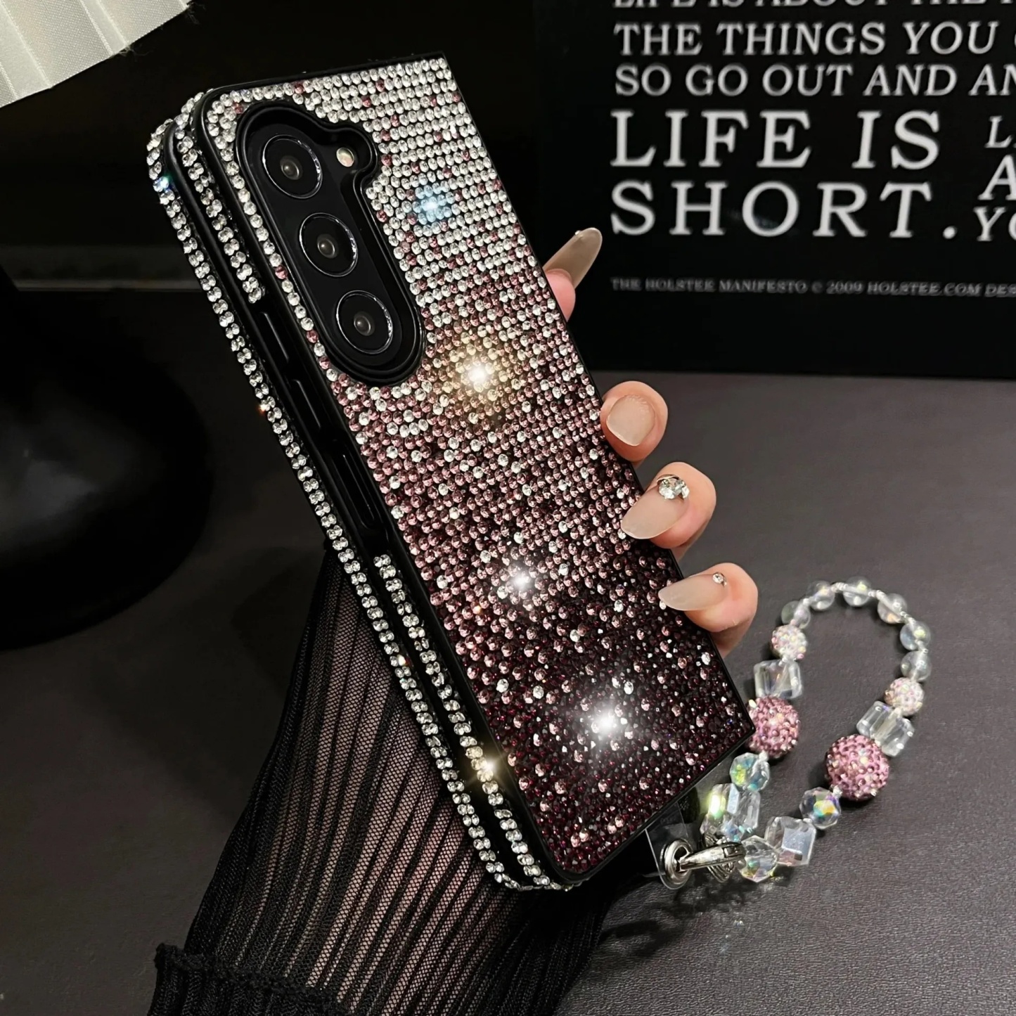 Husă de lux Diamond pentru seria Samsung Galaxy Z Fold