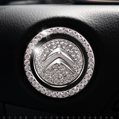 Mașină din aliaj de zinc cu un singur clic pornire decor diamant