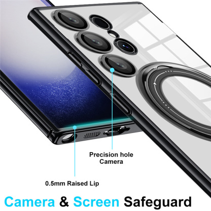 Διαφανής μαγνητική θήκη Samsung με αόρατη βάση