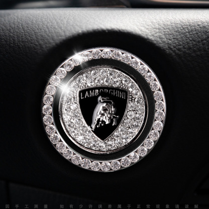 Mașină din aliaj de zinc cu un singur clic pornire decor diamant