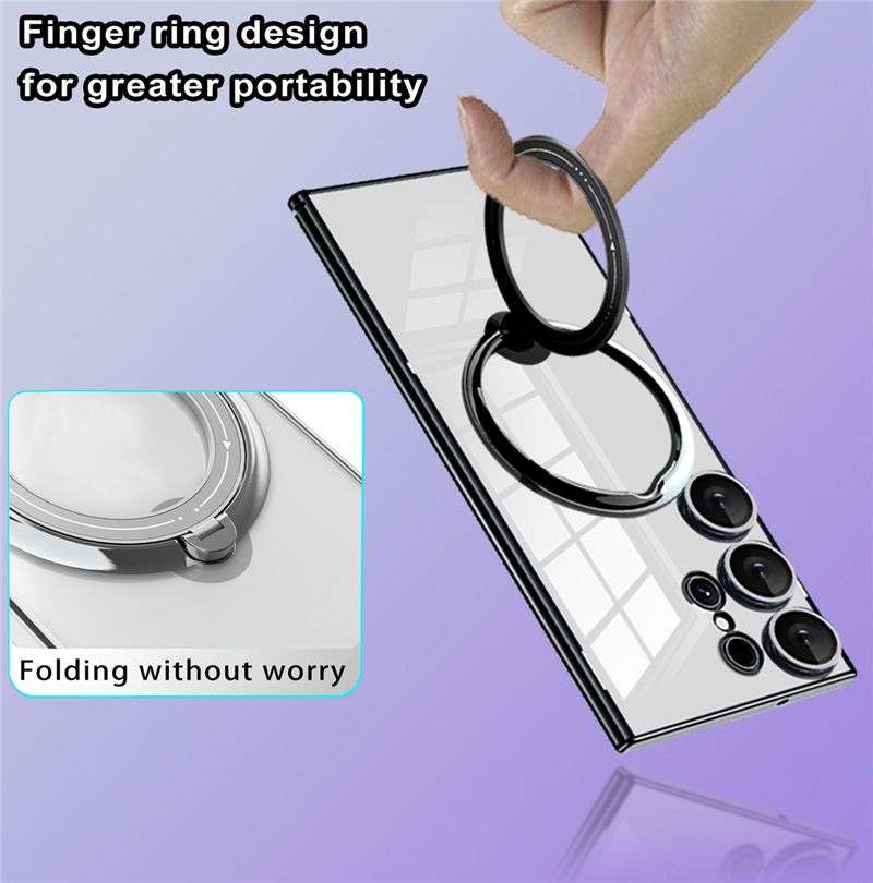 Διαφανής μαγνητική θήκη Samsung με αόρατη βάση