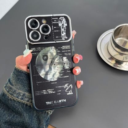 Husa pentru telefon cu suport pentru iPhone