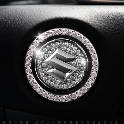 Mașină din aliaj de zinc cu un singur clic pornire decor diamant