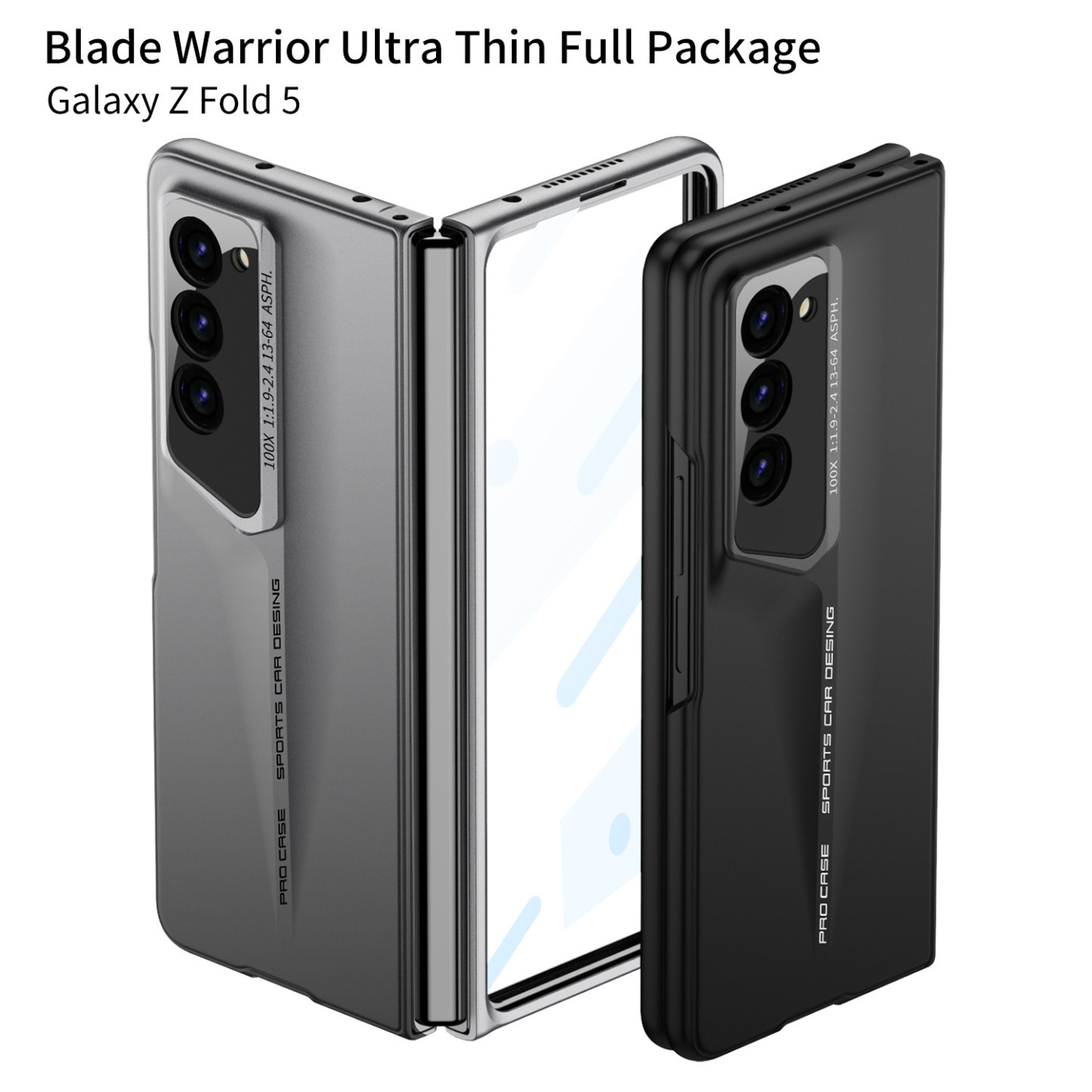Luxus, mindent magában foglaló esésgátló telefontok Samsung Galaxy Z Fold5 Fold4 Fold3 telefonhoz