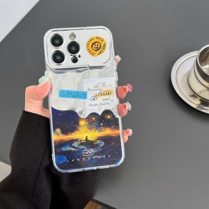 Husa pentru telefon cu suport pentru iPhone
