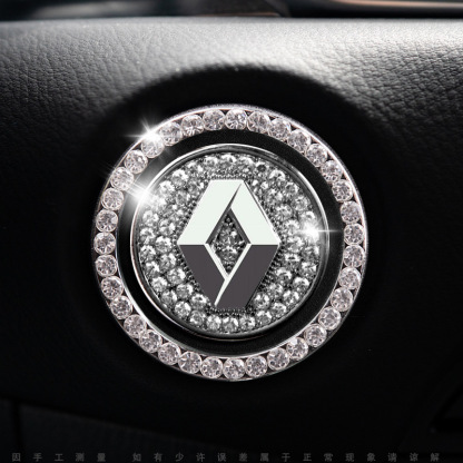 Mașină din aliaj de zinc cu un singur clic pornire decor diamant