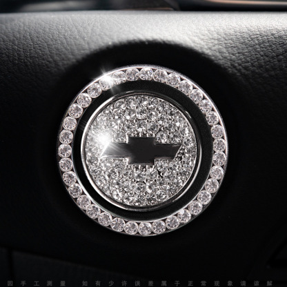 Mașină din aliaj de zinc cu un singur clic pornire decor diamant