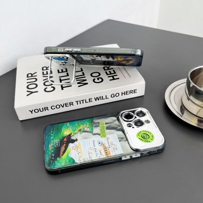 Husa pentru telefon cu suport pentru iPhone